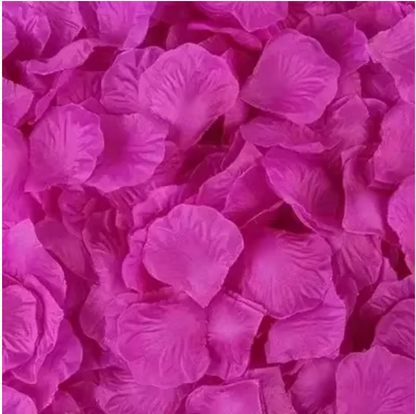 Silk Rose Petals – Romantic Artificial Petals for Weddings, Valentine’s Day & Events