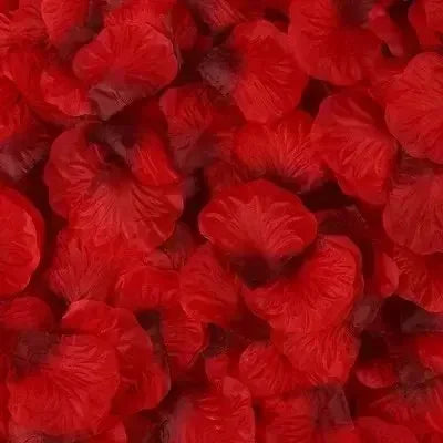 Silk Rose Petals – Romantic Artificial Petals for Weddings, Valentine’s Day & Events